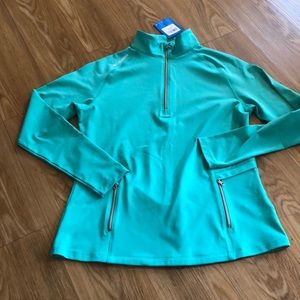 Columbia womens Outward Nine 1/4 zip pullover. NWT